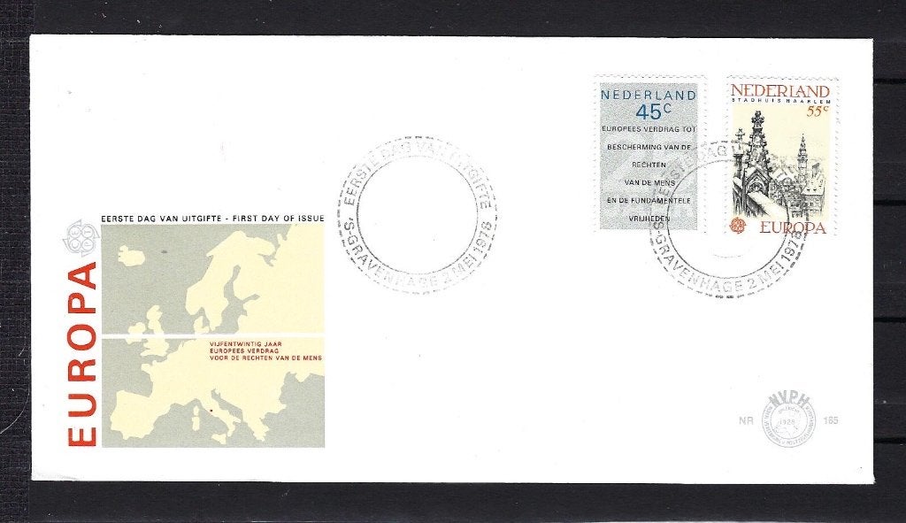FDC NVPH E165 onbeschreven, Ophalen of Verzenden, Onbeschreven, Nederland