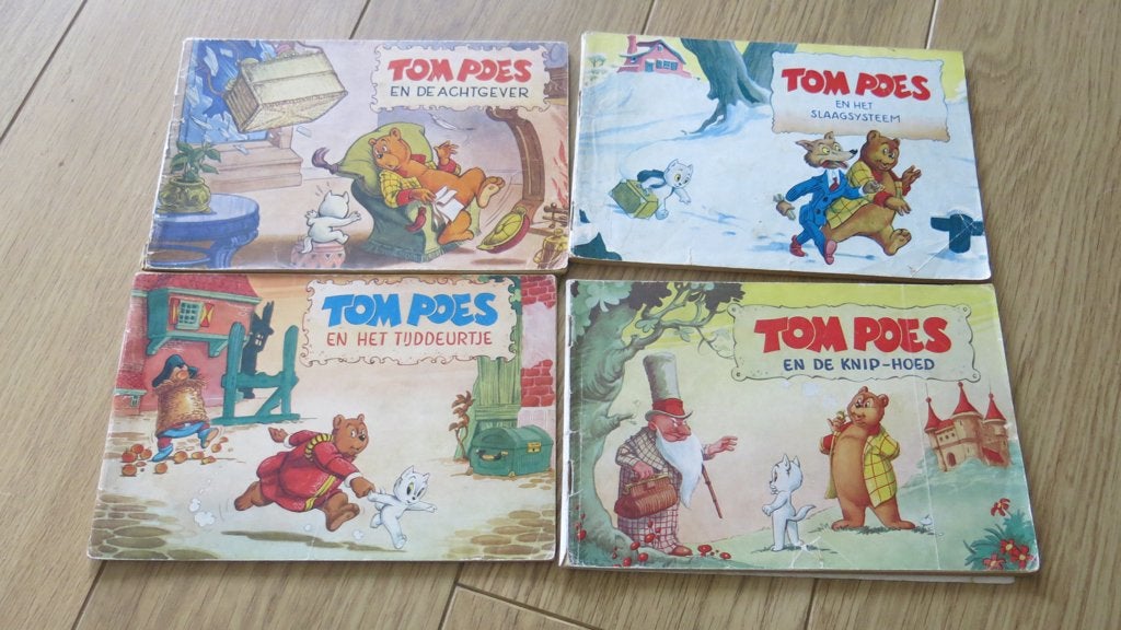 Tom Poes Niemeijer reeks 4 delen compleet, Complete serie of reeks, Ophalen of Verzenden, Gelezen