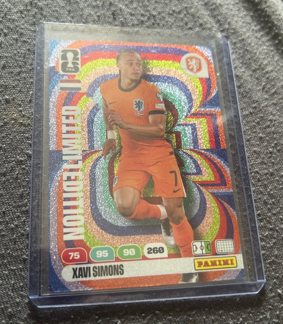 Xavi Simons Panini Fifa World Cup, Ophalen of Verzenden, Zo goed als nieuw, Buitenlandse clubs, Poster, Plaatje of Sticker