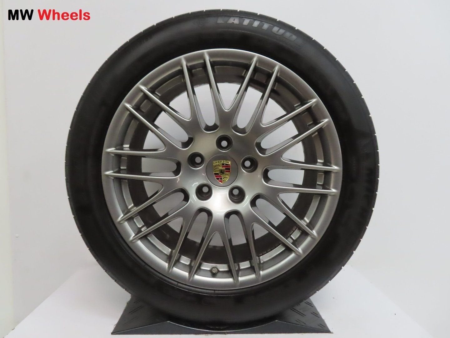 Porsche Cayenne Turbo 20 inch velgen RS Spyder zomerbanden, Gebruikt, -, 275 mm, -