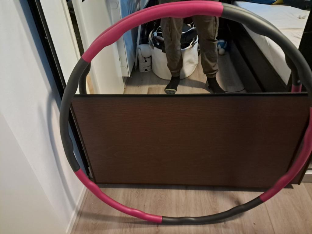 Sport hoelahoep en shapewear band, Ophalen
