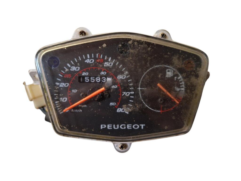 Teller tellerset cockpit origineel Peugeot Kisbee injectie, Gebruikt, Ophalen of Verzenden, Peugeot, Peugeot