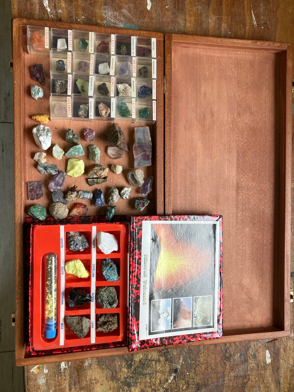 collectie mineralen en gesteenten., Ophalen of Verzenden, Mineraal