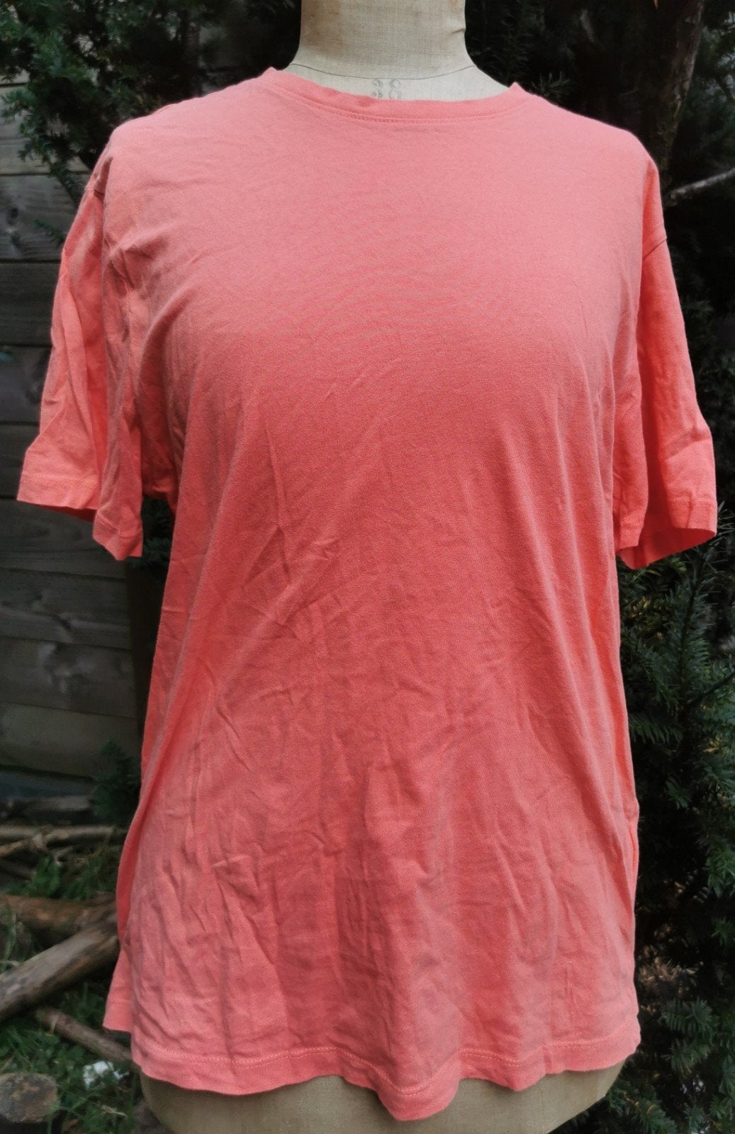 OVS Koraalrood T-shirt Maat L, Overige kleuren, Maat 42/44 (L), Ophalen of Verzenden, Korte mouw