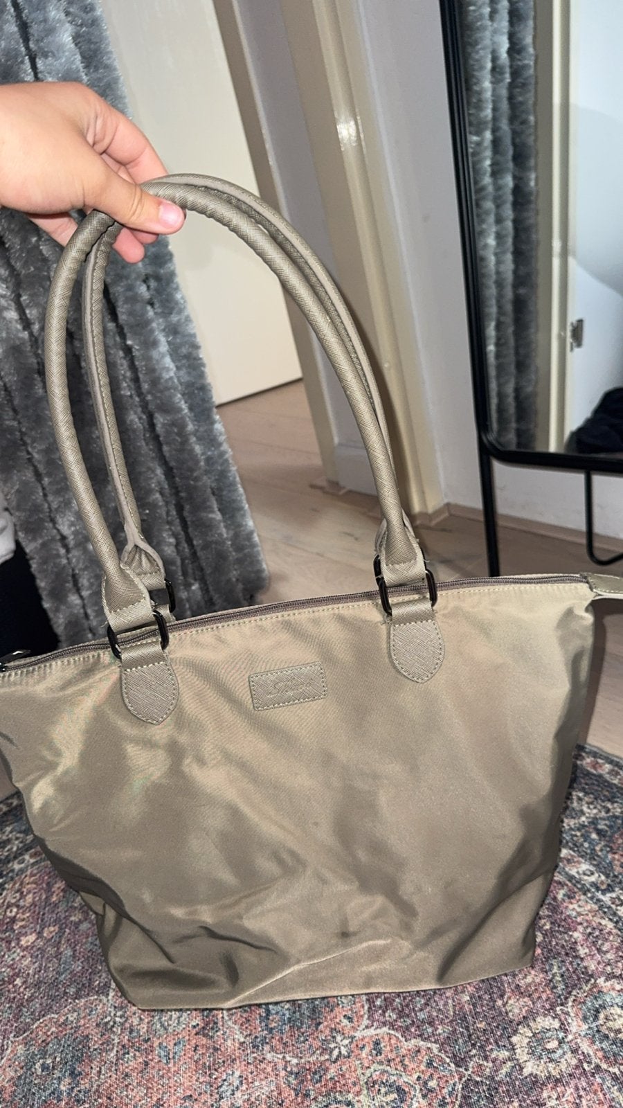 Stijlvolle Shopper Tas - Taupekleurig, Ophalen of Verzenden, Nieuw, Overige kleuren, Shopper