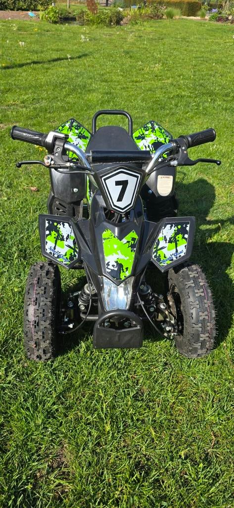 Mini  elektrische quad 36 volt 25km/u, Fietsen en Brommers, Minibikes, Midibikes en Pitbikes, Ophalen, Gebruikt, Overige typen