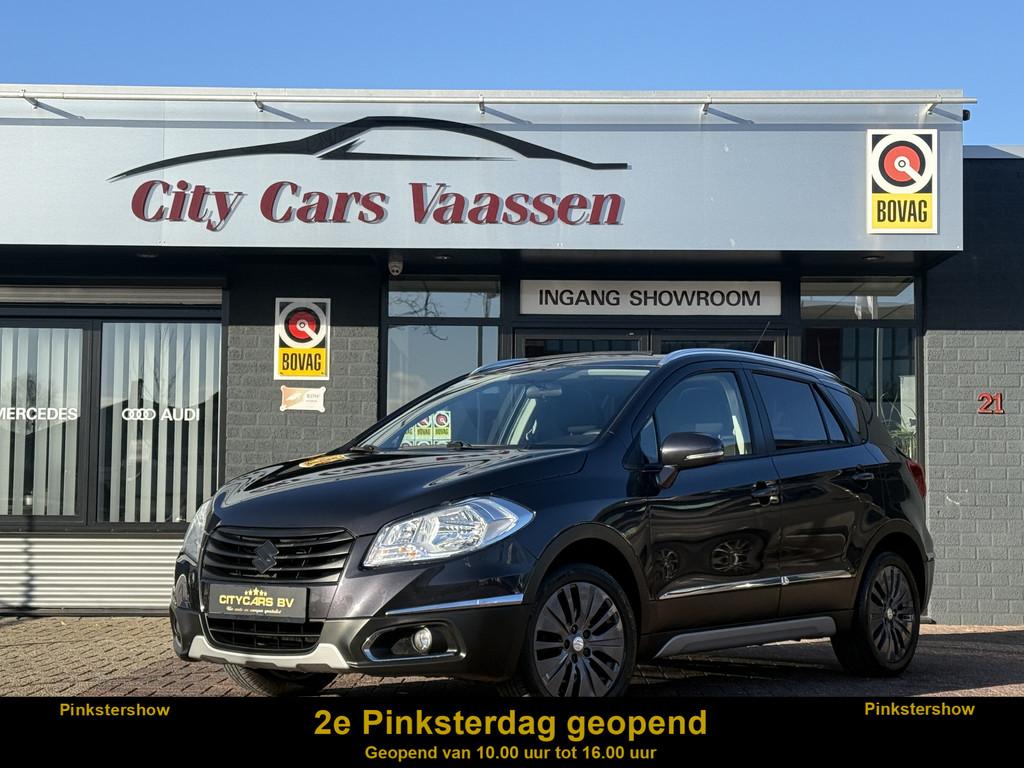 Suzuki S-Cross 1.6 Exclusive 120 pk panoramadak navigatie ca, Voorwielaandrijving, Stof, 4 cilinders, 400 kg