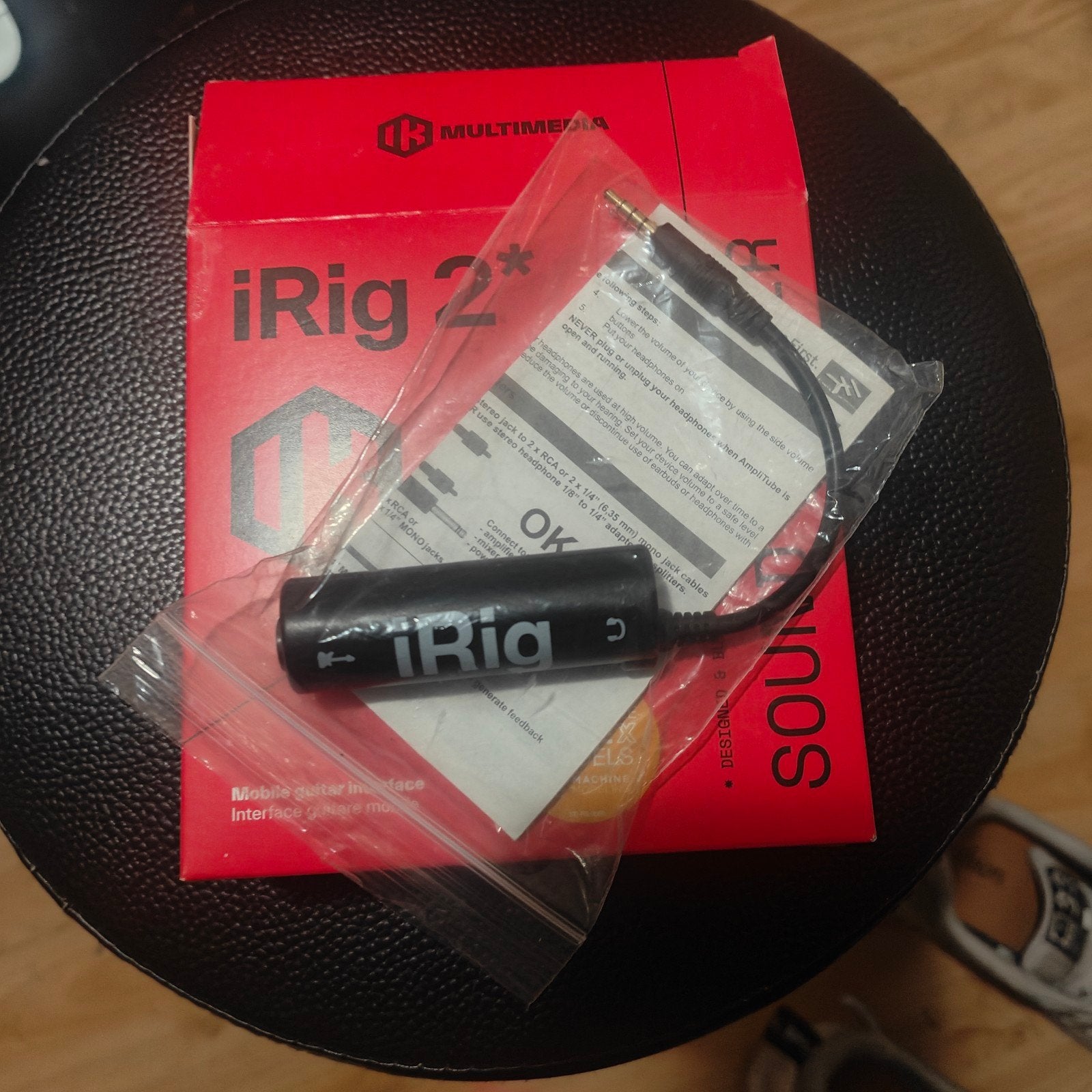 IK Multimedia iRig mobiele gitaar interface, Ophalen of Verzenden, Zo goed als nieuw