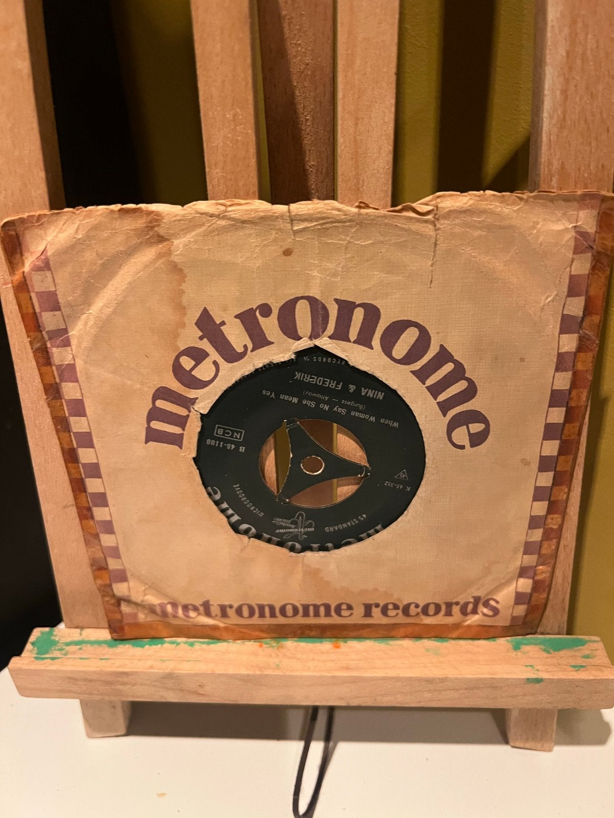 Nina & Frederik - When Woman Say No She Mean Yes (Vinyl), Gebruikt, 7 inch, Ophalen of Verzenden, Pop