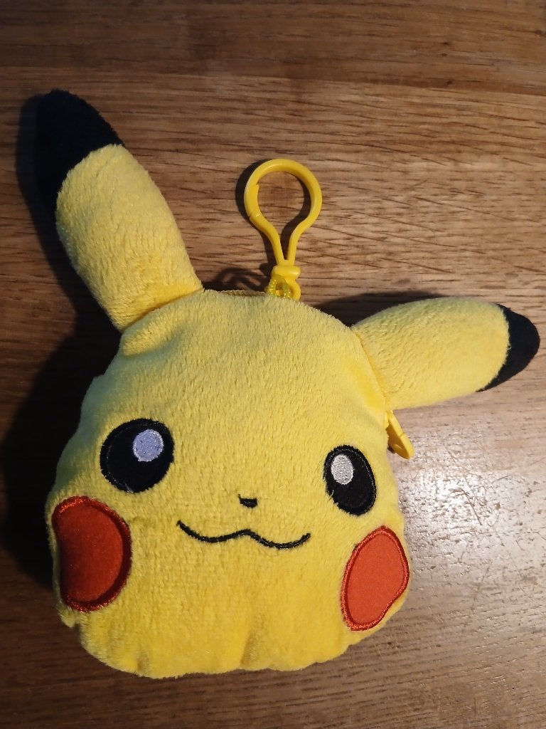 Pokemon Pikachu sleutelhanger /tasje, Ophalen of Verzenden, Gebruikt, Knuffel of Figuurtje