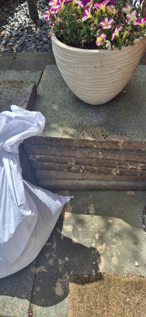 Gratis terrastegels tegels, Ophalen, Gebruikt, Beton, Terrastegels