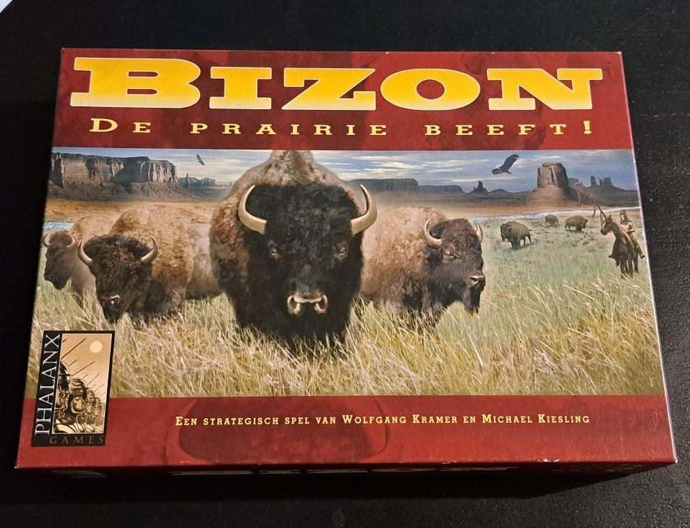 Bizon De prairie beeft Phalanx spel 999, Een of twee spelers, Ophalen of Verzenden, Gebruikt, Phalanx Games