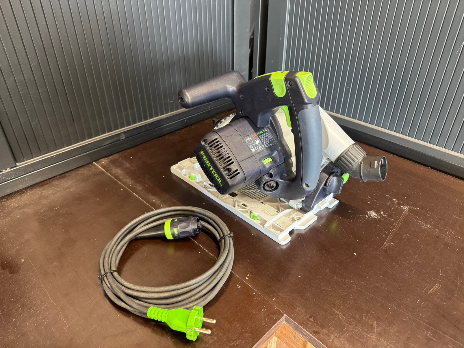 Festool TS 55 REBQ-Plus Incl koffer invalzaag, Invalzaag, Ophalen of Verzenden, Zo goed als nieuw, 30 tot 70 mm