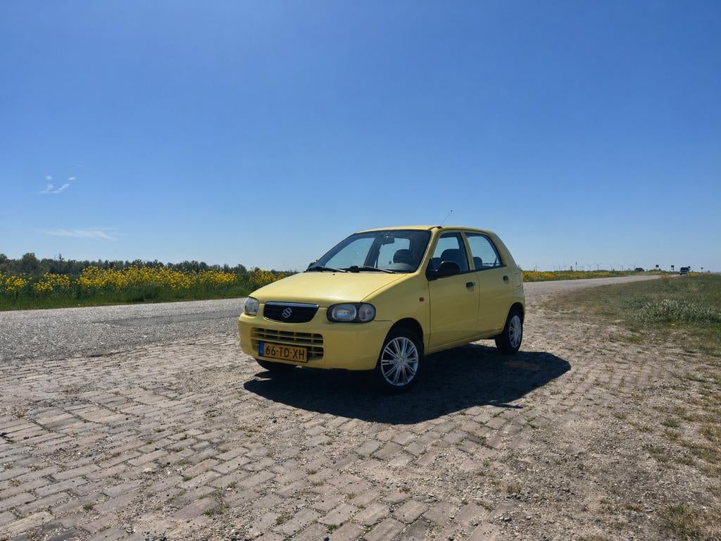 Suzuki Alto | 1.1 GLX | AUTOMAAT | NAP | 81.569km | geel, Auto's, Suzuki, 4 cilinders, 4 stoelen, Particulier, 23 €/maand