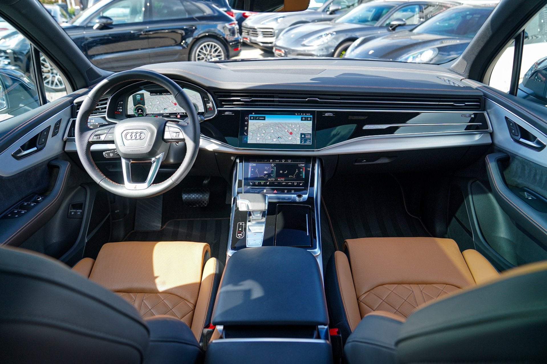Audi Q7 55 TFSI e quattro Pro Line S | Massage | BTW | 1e ei, Auto's, Automaat, Dealer onderhouden, Gebruikt, Euro 6