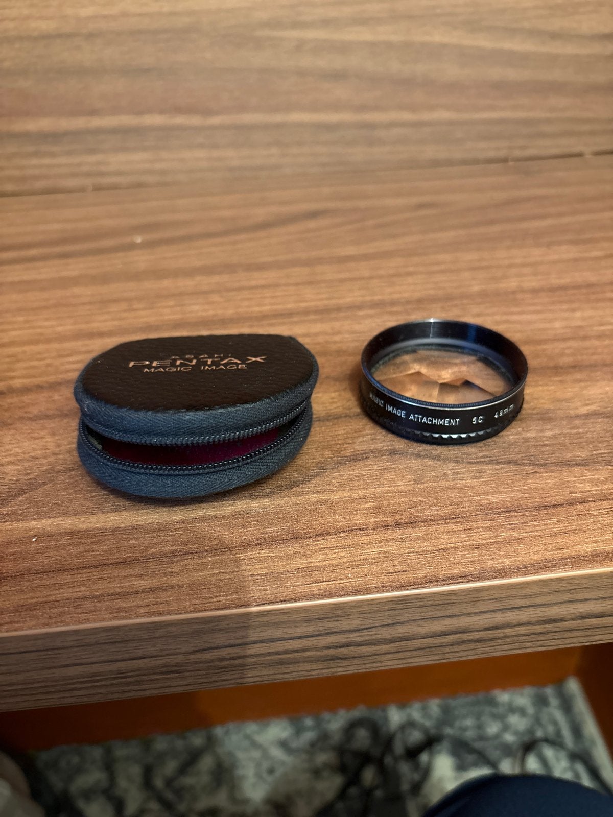 Pentax Magic Image Attachment 49mm filter, Gebruikt, Minder dan 50 mm, Inclusief opbergcase, Ophalen of Verzenden