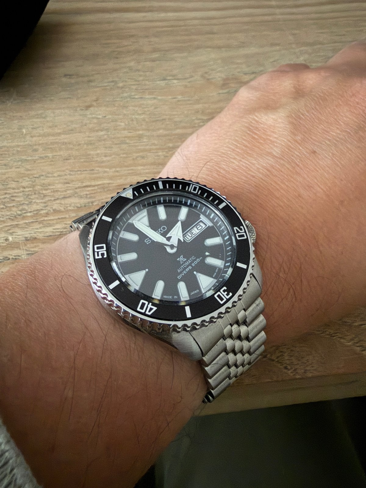 Seiko SKX Mod NH36, Sieraden, Tassen en Uiterlijk, Staal, Polshorloge, Ophalen of Verzenden, Zo goed als nieuw