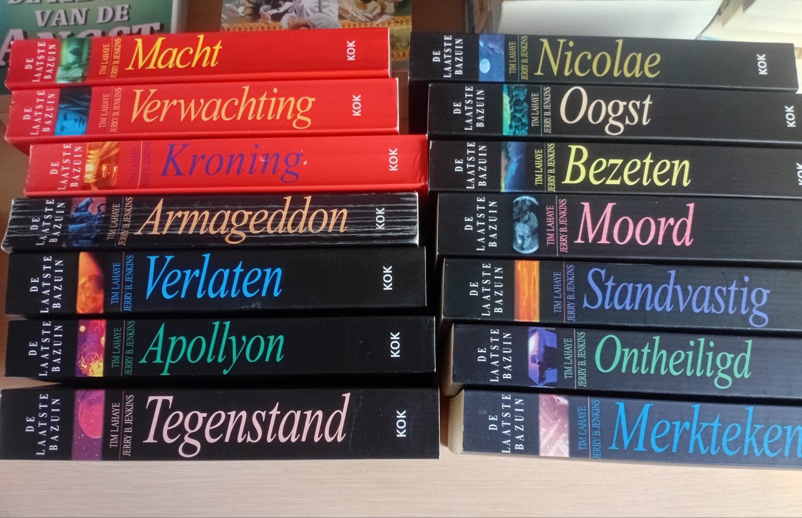 De laatste bazuin..Tim lahaye alleen als complete serie, Boeken, Ophalen of Verzenden