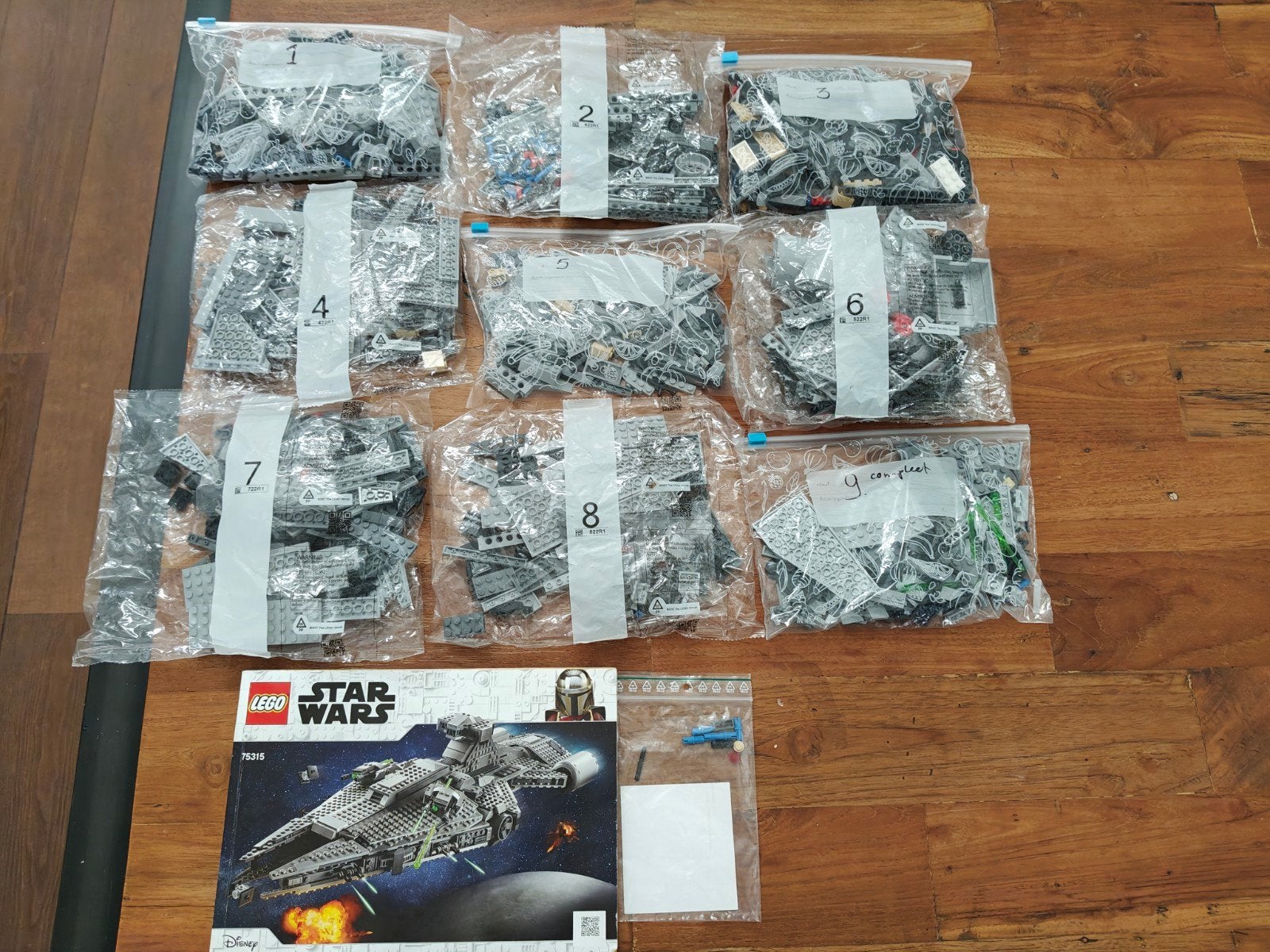 Lego Star Wars 75315 Imperial Light Cruiser, Star Wars, Lego, Ophalen of Verzenden, Complete set