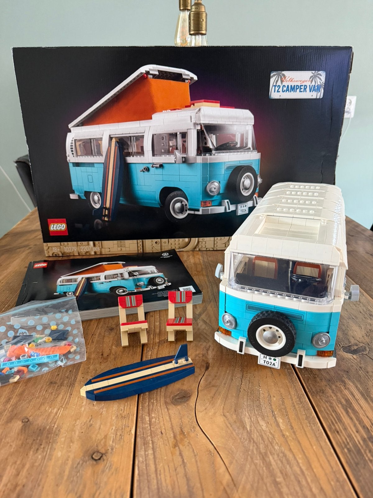Lego Volkswagen T2 Camper Van (10279), Ophalen, Zo goed als nieuw, Overige merken