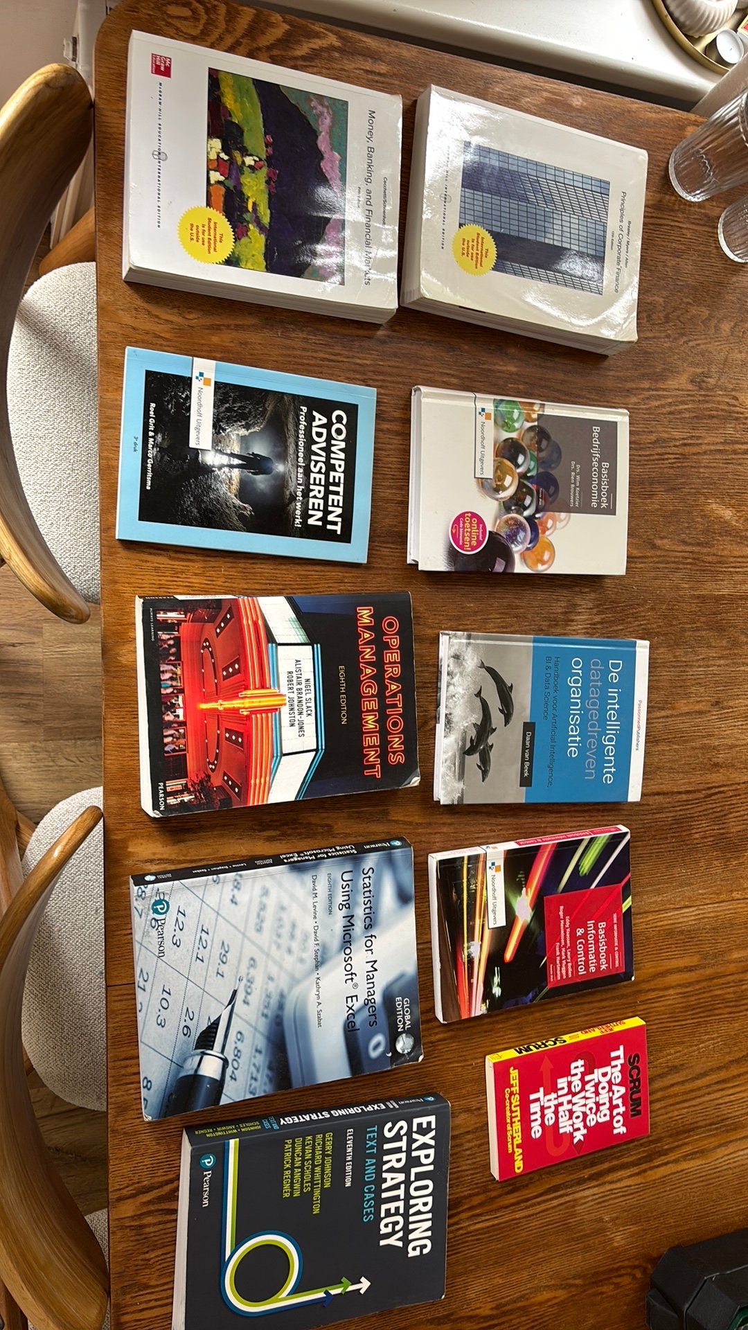 Studieboeken HBO/WO – Bedrijfskunde, Finance, Ophalen, Gelezen, School, Studie en Wetenschap