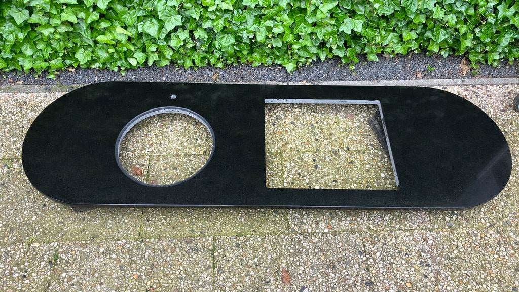 Aanrechtblad,natuursteen, Nieuw, Ophalen of Verzenden, 200 cm of meer, Minder dan 100 cm