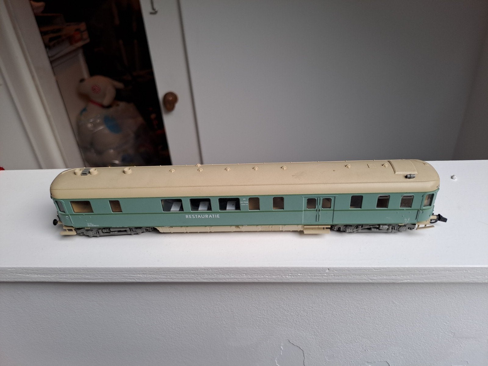3x Roco wagon rocco, oa Restauratiewagon 44288 - Zo goed als, Ophalen, Gelijkstroom, Wagon, Zo goed als nieuw