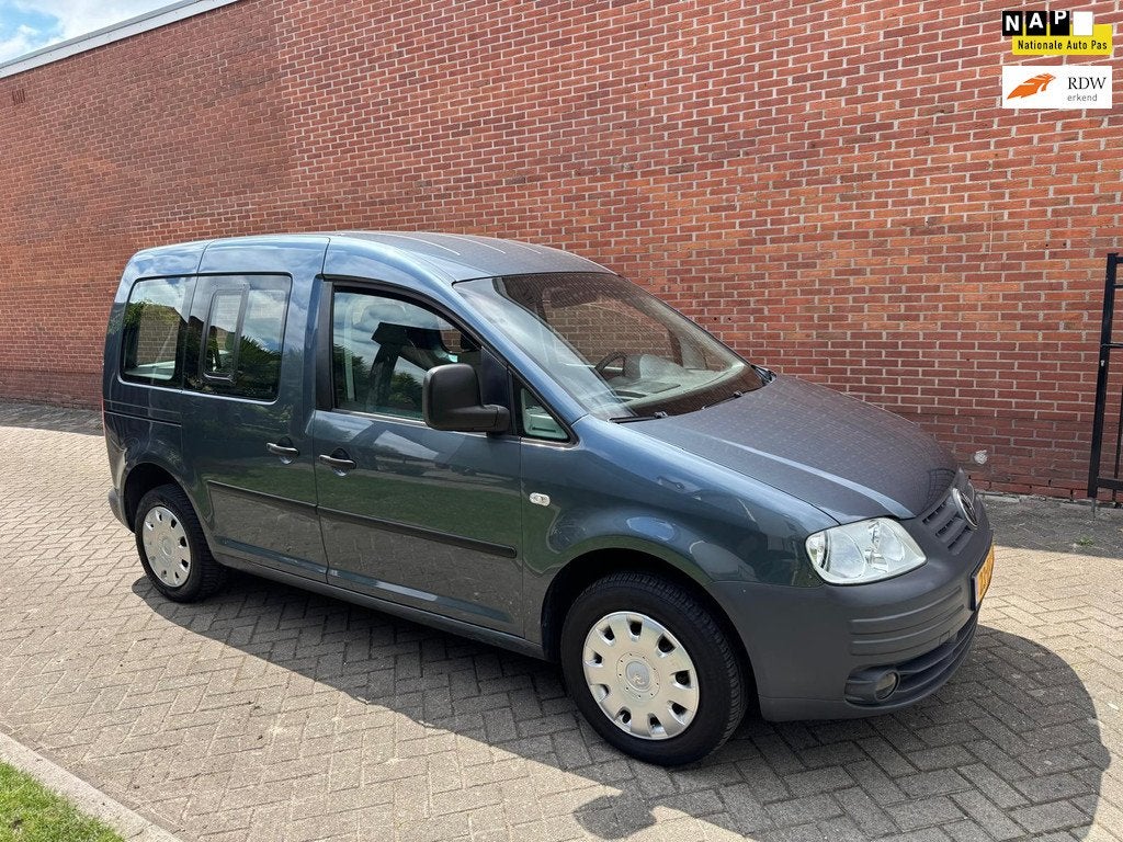 Volkswagen Caddy 1.6 Turijn Comfort 5p. Airco Cruise, Auto's, Volkswagen, Voorwielaandrijving, Gebruikt, Overige modellen, 4 cilinders