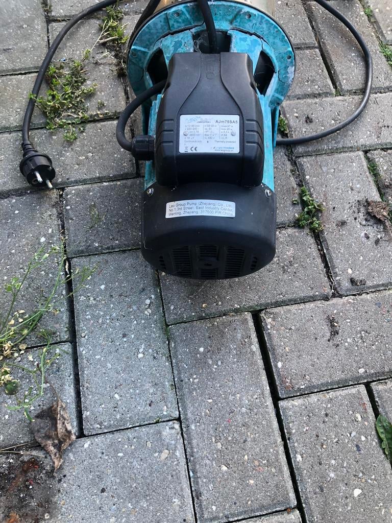 Motor leo waterpomp, Ophalen, Zo goed als nieuw, Beregeningspomp
