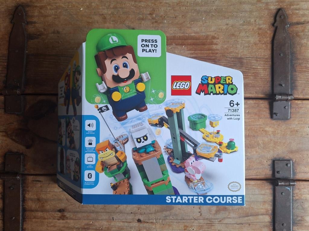 LEGO Super Mario Starterset Luigi - Nieuw in doos, Ophalen of Verzenden, Nieuw, Complete set, Lego