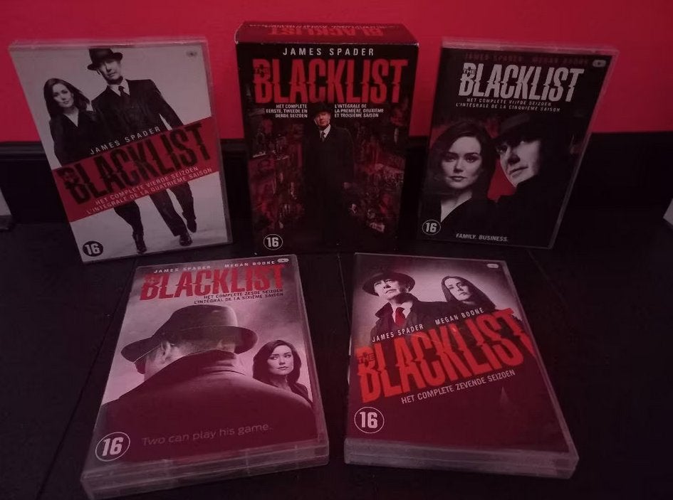 the blacklist tv serie op dvd seizoen 1 tot en met 7, Cd's en Dvd's, Dvd's | Tv en Series, Alle leeftijden, Ophalen of Verzenden