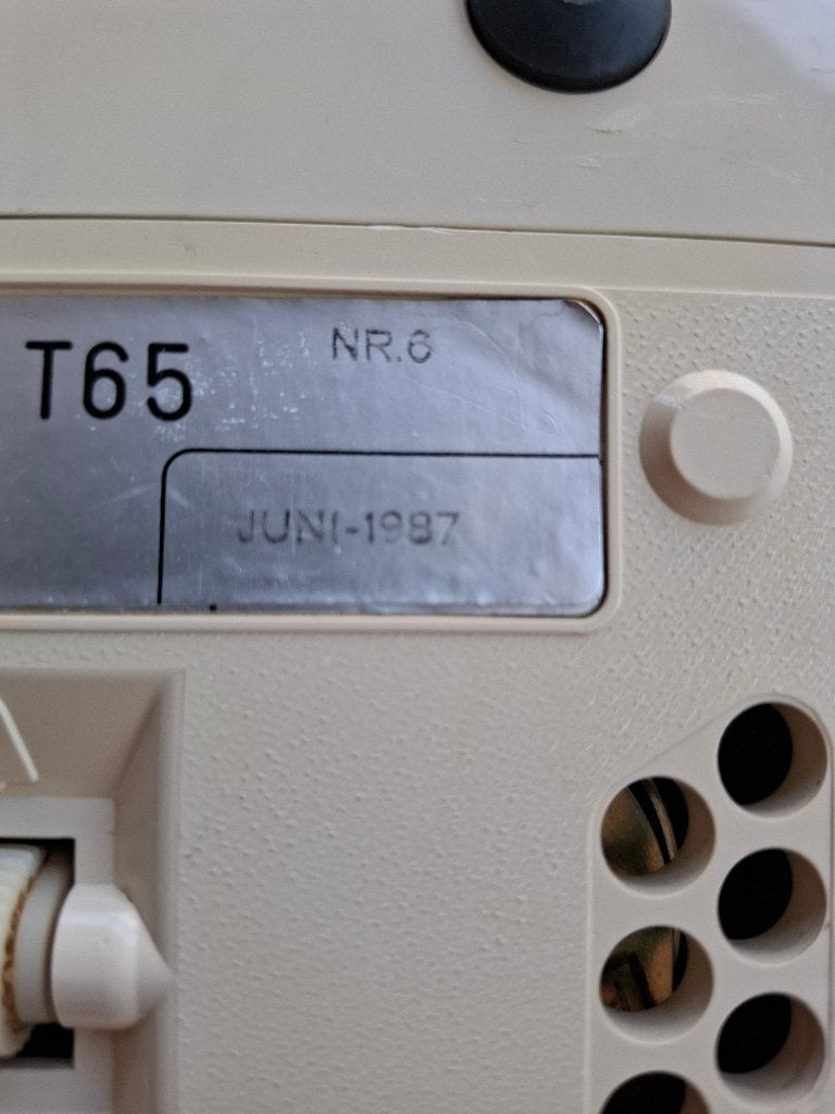 Oude PTT T65 telefoon, Ophalen of Verzenden, Zo goed als nieuw, Met draaischijf