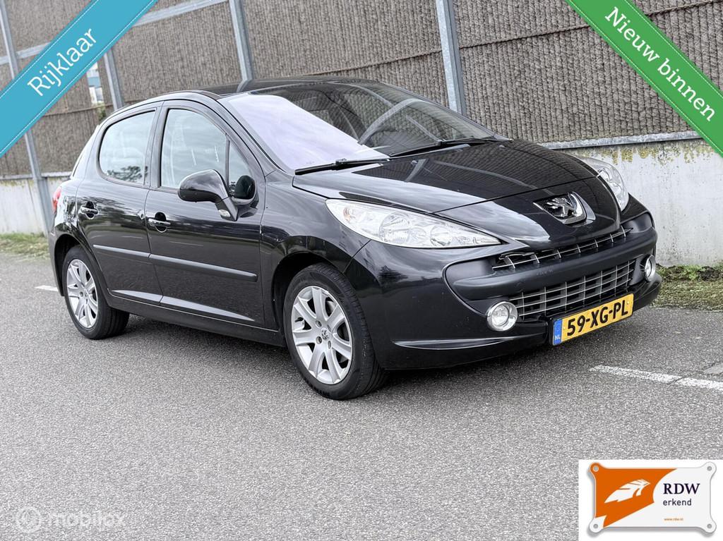 Peugeot 207 1.6 VTi XS Pack NAP/AIRCO/LEUKE OPTIES/RUIME APK, Voorwielaandrijving, Gebruikt, 4 cilinders, Zwart