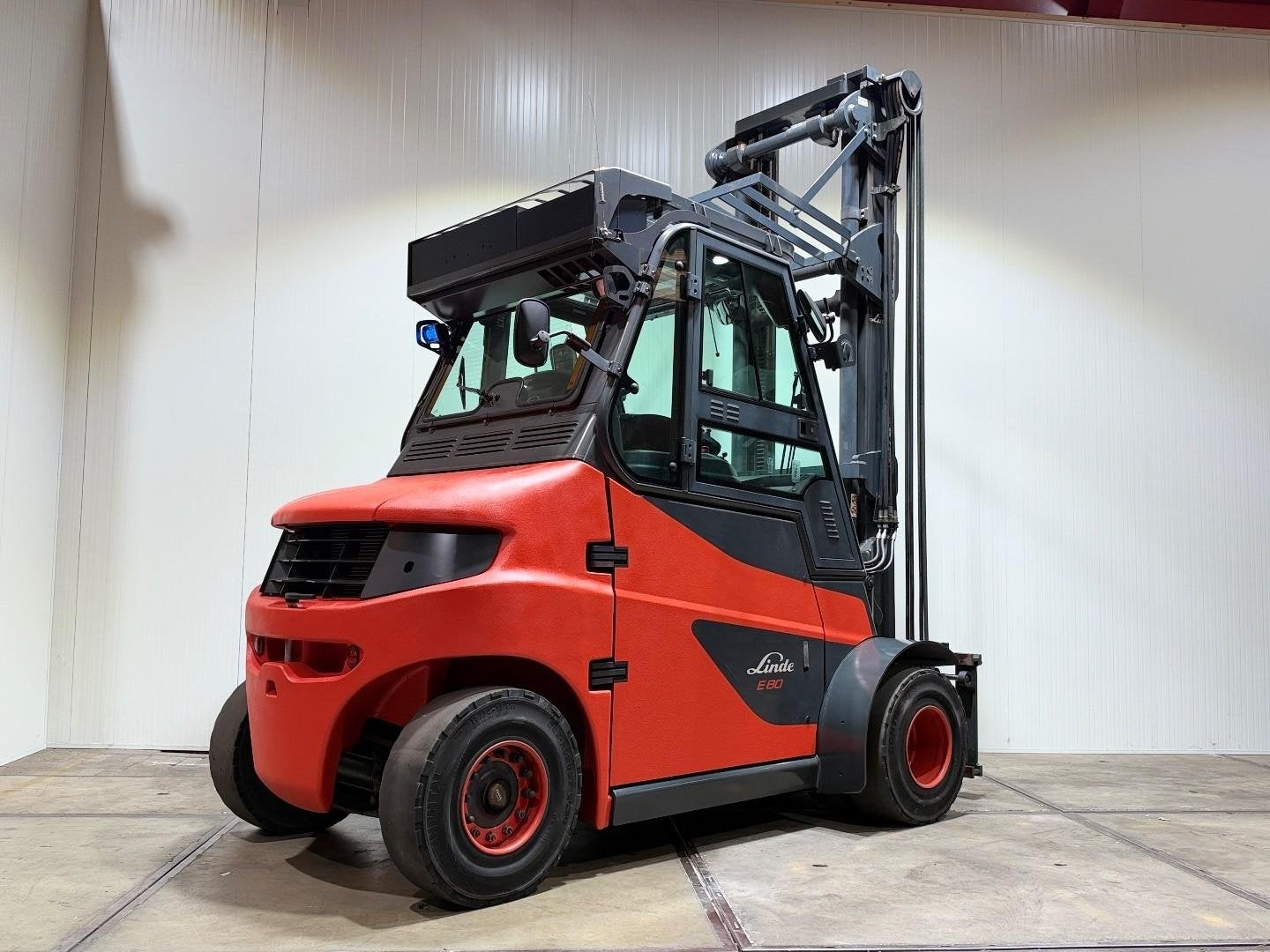 Linde E80 BJ 2021 5,6M 4x ventiel Elektrische heftruck Sides, Meer dan 4000 kg, Elektrisch, Heftruck, Linde