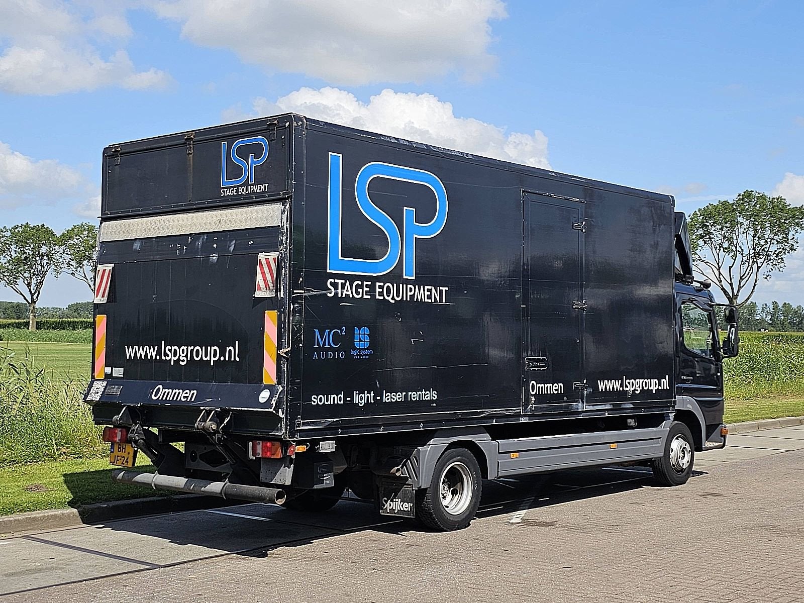 MERCEDES-BENZ ATEGO 815 euro 2 nl-truck, 150 pk, Zwart, Mercedes-Benz, Bedrijf