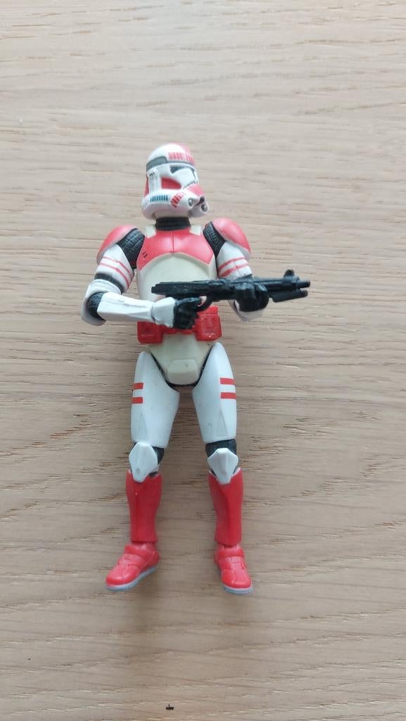 Hasbro Star Wars Shock Trooper Actiefiguur 2005, Ophalen of Verzenden, Gebruikt