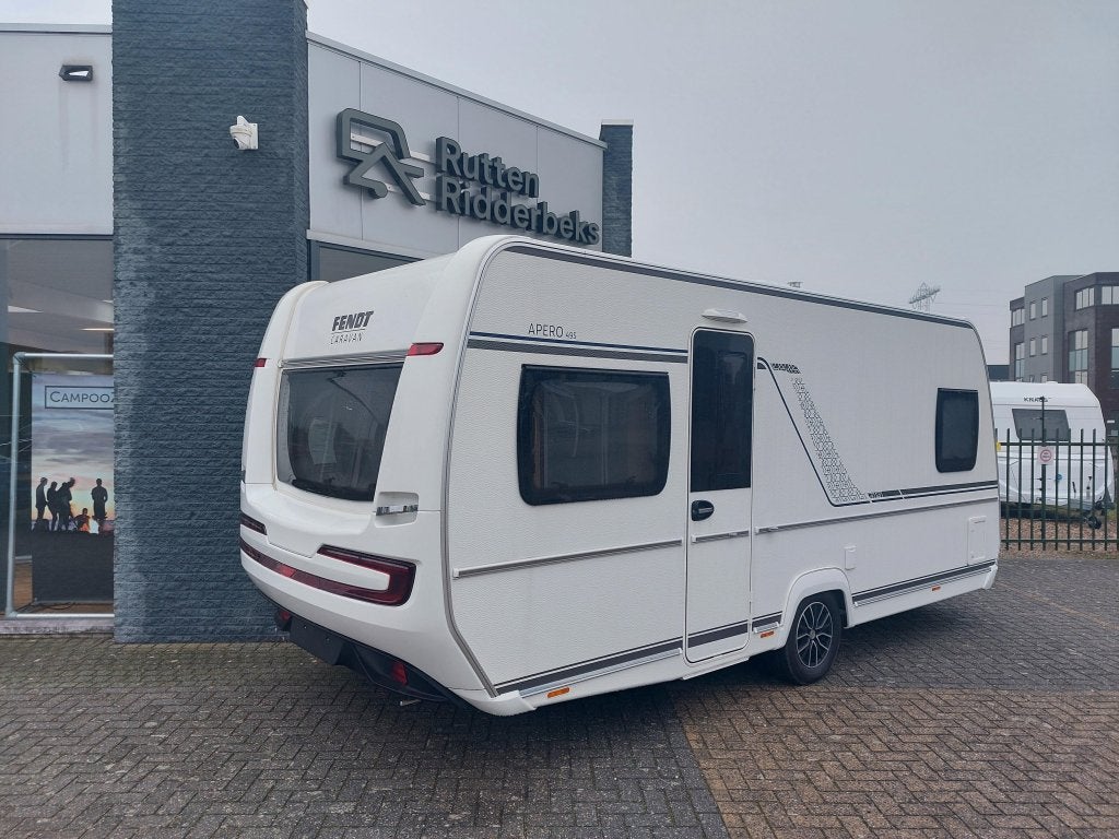 Fendt Apero 495 SFB, Caravans en Kamperen, Rondzit, Bedrijf, Schokbreker, Dwarsbed