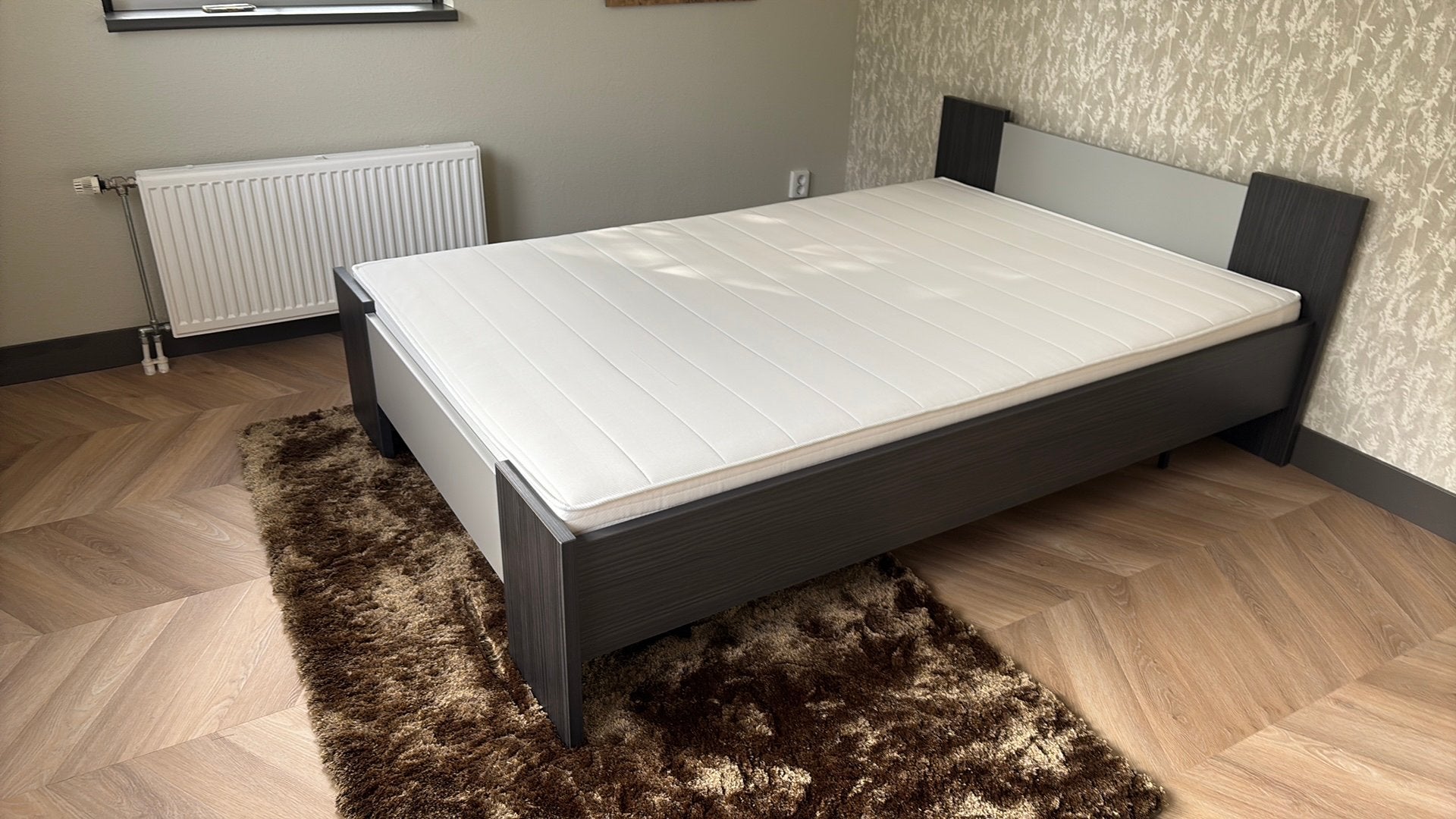 Bed 2 persoons 140x 210, Huis en Inrichting, Slaapkamer | Bedden, 90 cm, Eenpersoons, 210 cm, Ophalen of Verzenden