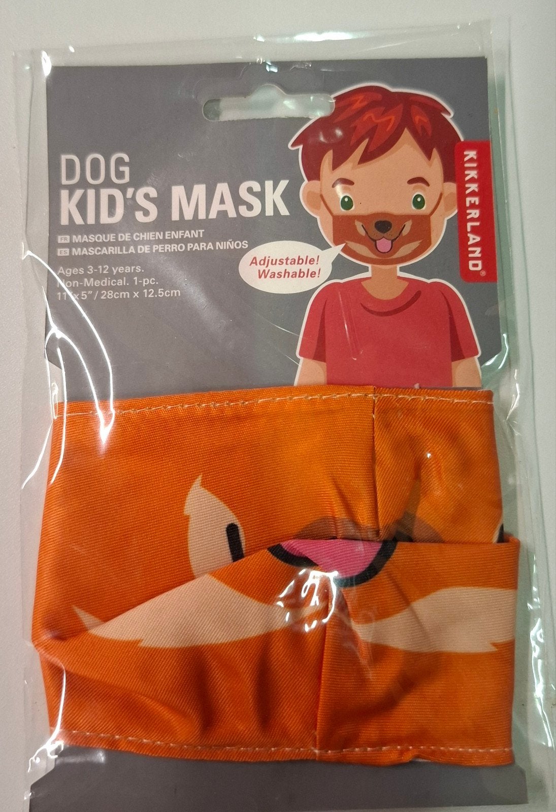 omdoos 190 stuks Kikkerland Kids Masker Hond - Verstelbaar, Kikkerland Rotterdam, Kikkerland, Nieuw, Ophalen of Verzenden