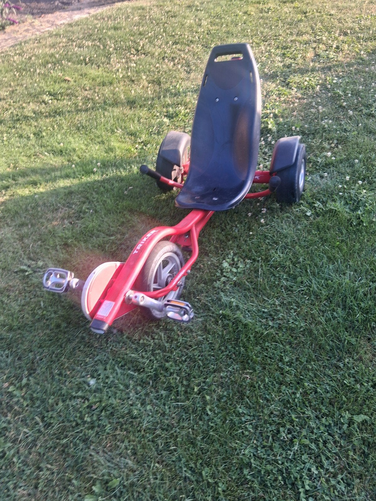 Triker Pro 100 Driewielerskelter - Goede Staat, Ophalen of Verzenden, Terugtraprem, Triker, Verstelbare zitting
