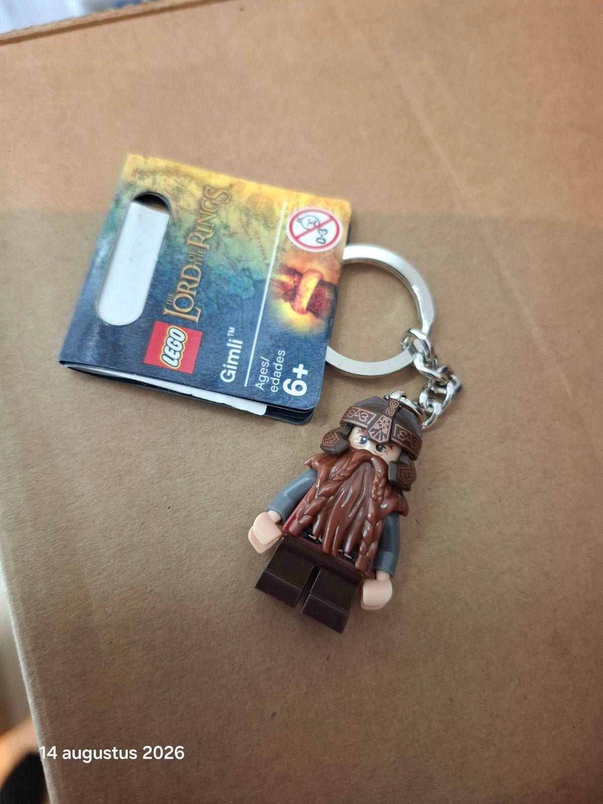 Lego Lord of the Rings 850516 Gimli key chain, Overige thema's, Lego, Nieuw, Ophalen of Verzenden