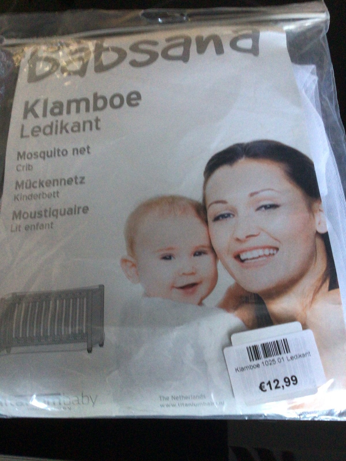 KLamboe voor babyledikant, Ophalen of Verzenden, Nieuw, Ledikant