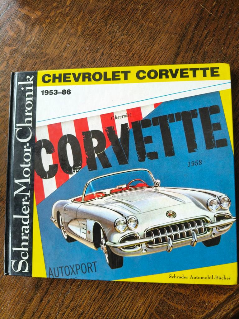 Chevrolet Corvette 1953-86 Schrader Motor-Chronik Boek, Boeken, Auto's | Boeken, Ophalen of Verzenden, Gelezen, Chevrolet, Schrader