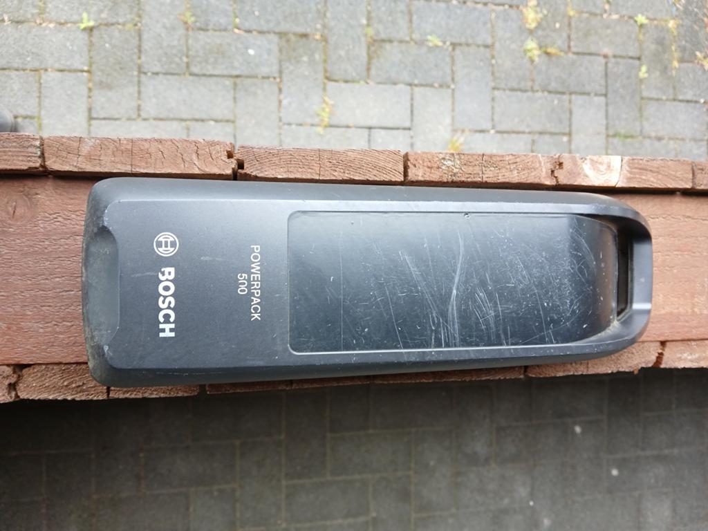 Bosch PowerPack 500 fietsaccu, Fietsen en Brommers, Fietsaccessoires | Fietsaccu's, Ophalen of Verzenden, Gebruikt
