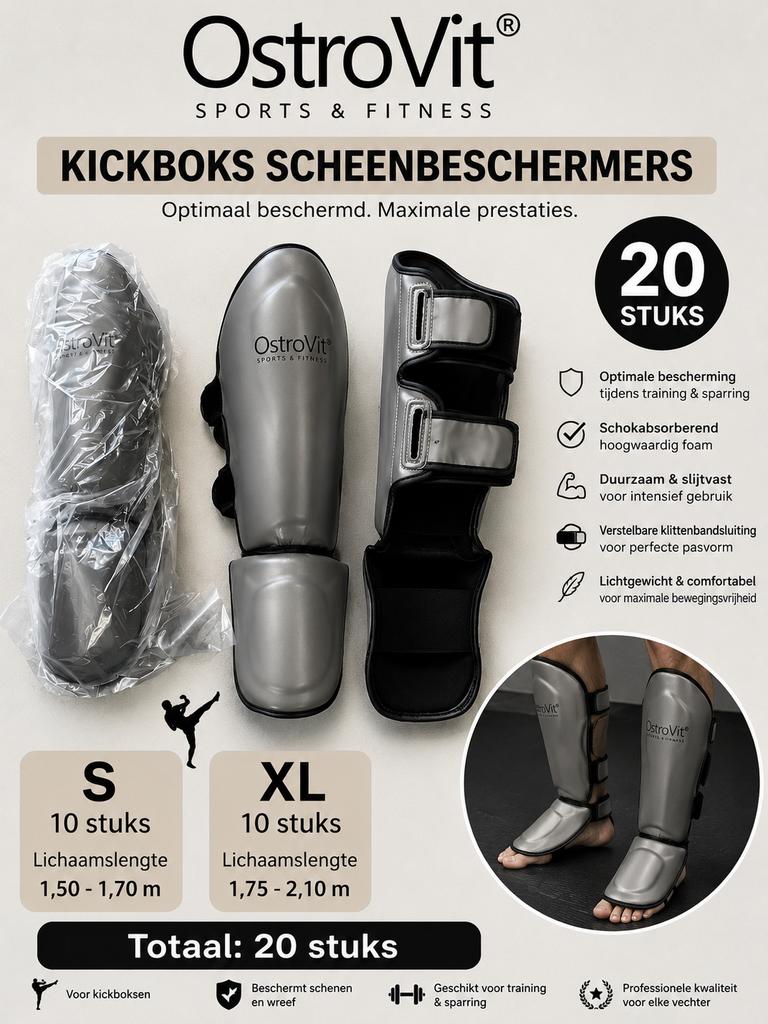 Nieuwe Kickboks Scheenbeschermers - Meerdere op voorraad, Sport en Fitness, Ophalen of Verzenden, Zo goed als nieuw