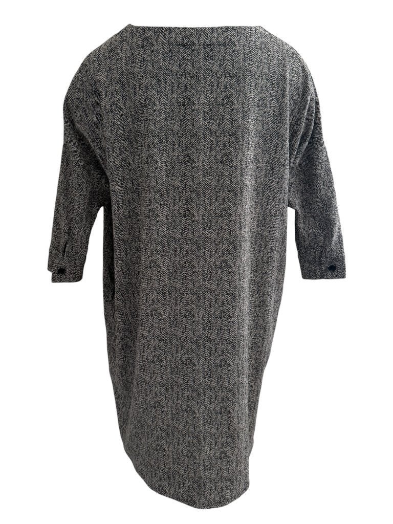 Bellerose jurk L, Ophalen of Verzenden, Zo goed als nieuw, Grijs, Onder de knie