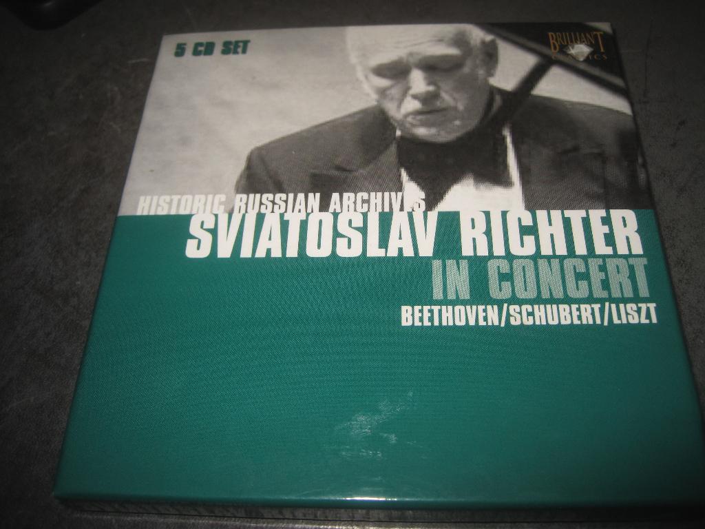 Sviatoslav Richter piano Historic Russian Archives 5CD box, Ophalen of Verzenden, Classicisme, Zo goed als nieuw, Kamermuziek