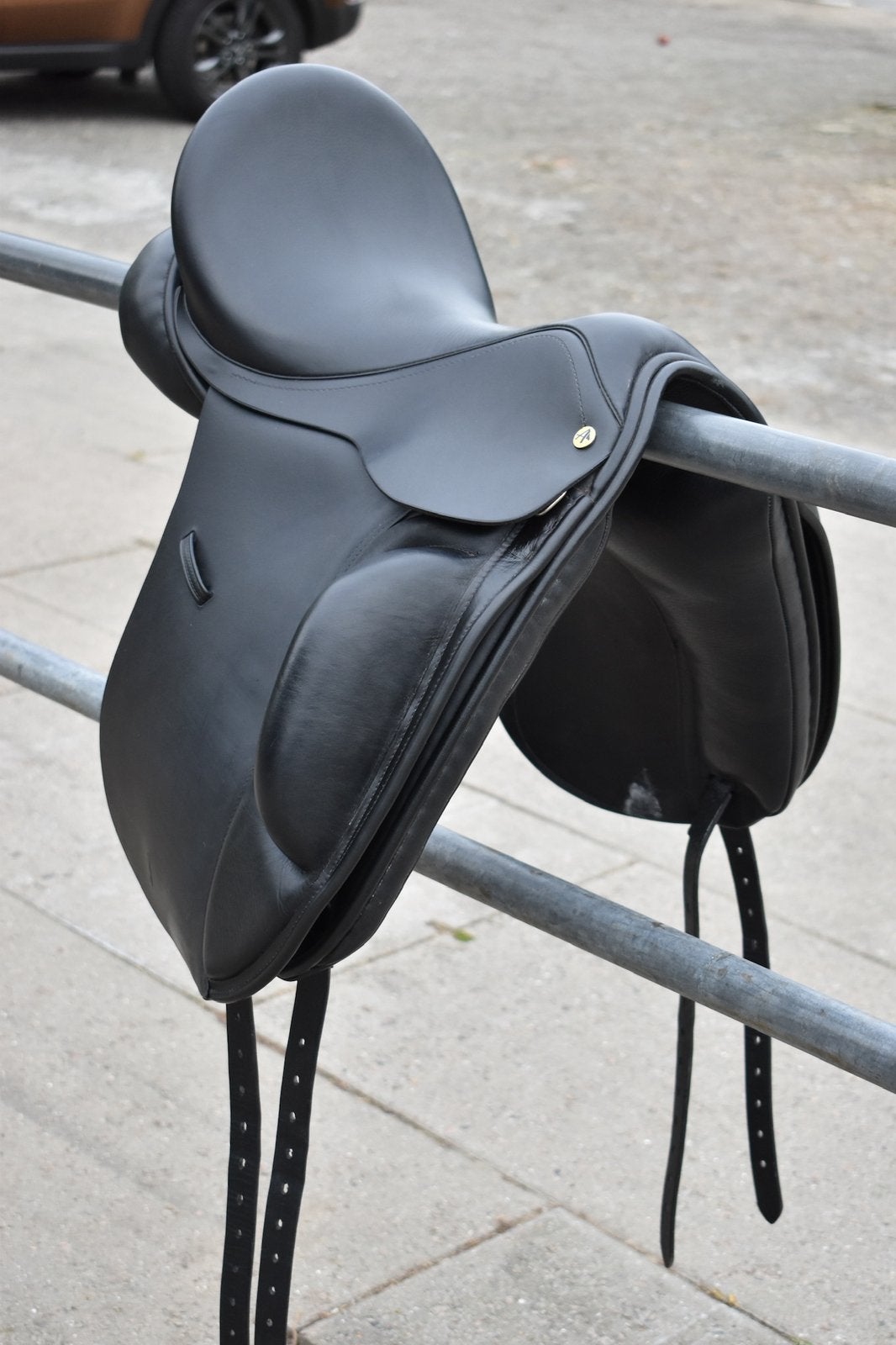 Anatomica Cygnus dressuurzadel 17 inch, Dieren en Toebehoren, Ophalen, Zo goed als nieuw, Dressuur