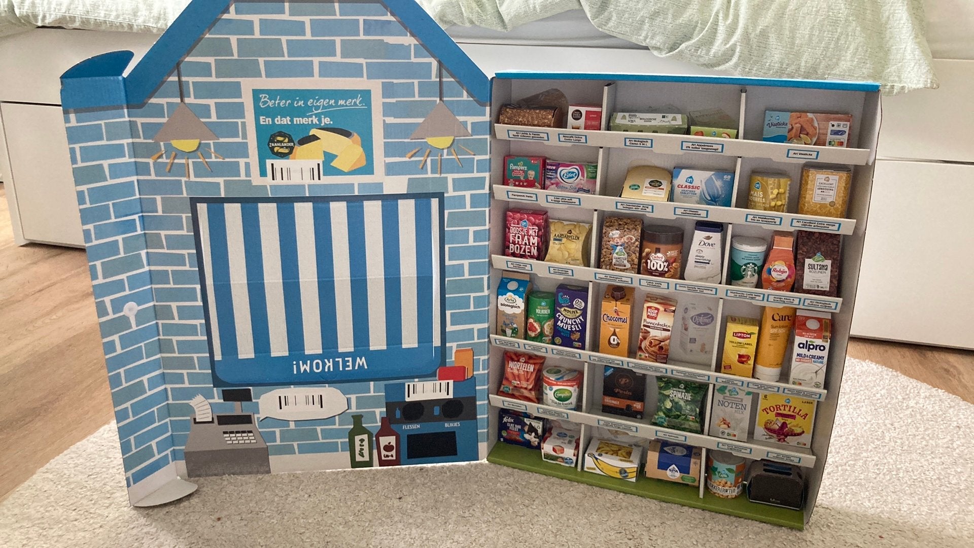 2 mini Albert Heijn, Verzamelen, Complete verzamelingen en Collecties, Ophalen of Verzenden