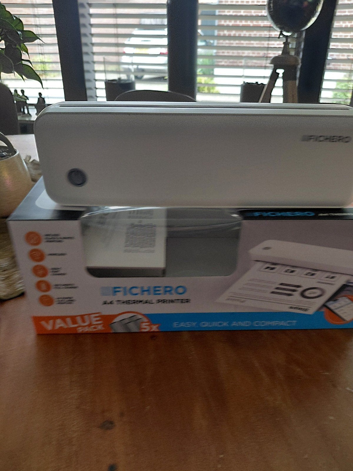 Fichero A4 Thermische Printer - Draagbaar en Compact, Zwart-en-wit printen, Printer, Ophalen of Verzenden, Nieuw